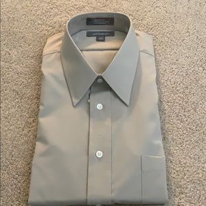 Men’s Beige Dress Shirt